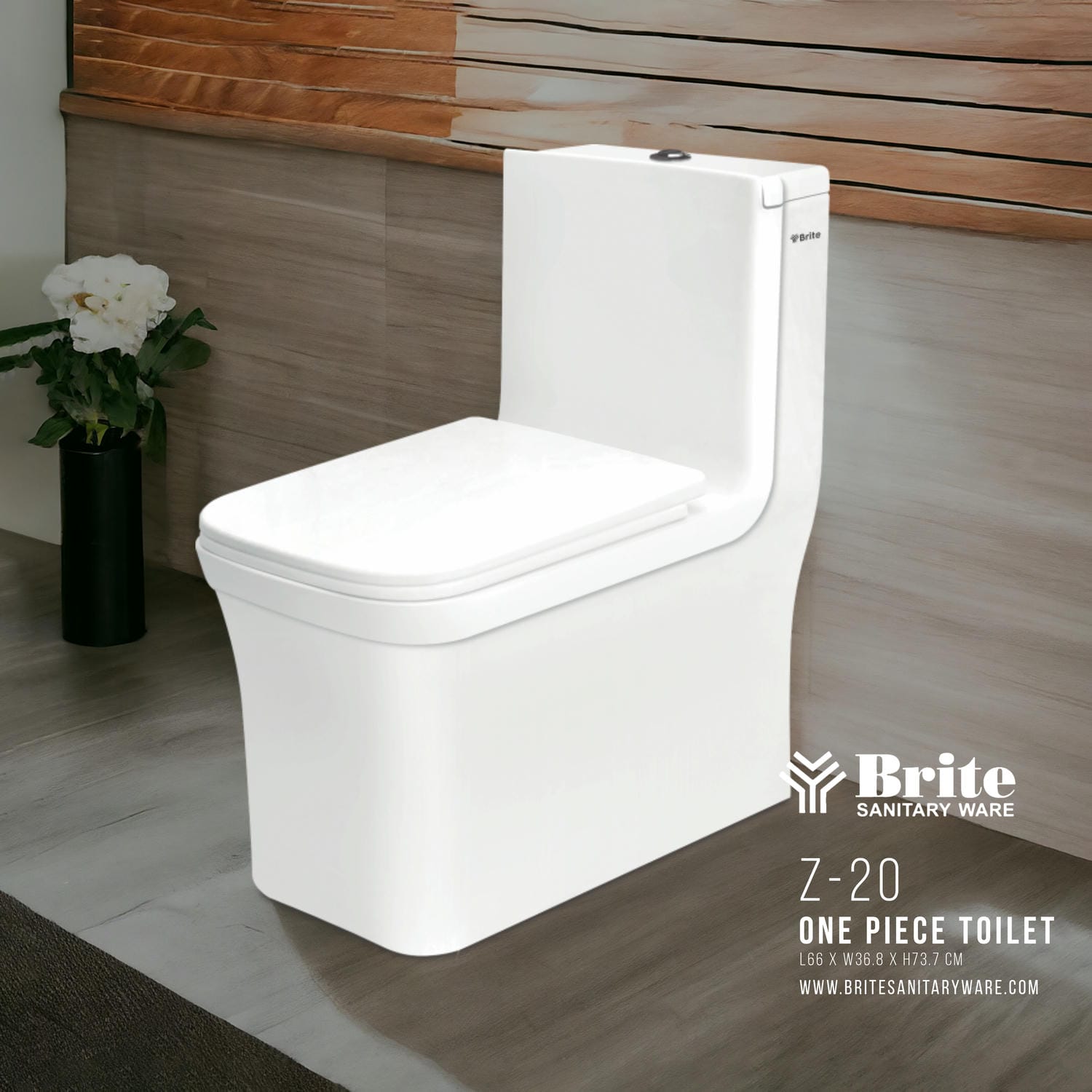 Z-20 One Piece Cito by Brite Sanitary Ware